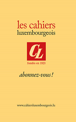 Affiche Cahiers luxembourgeois