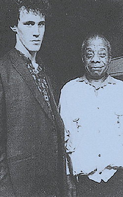 David Linx and James Baldwin Photo