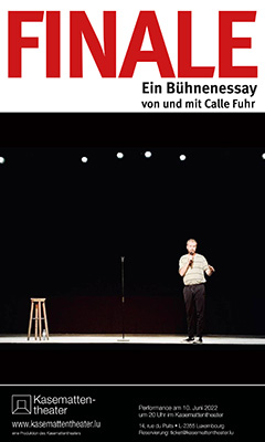 Affiche FINALE von und mit Calle Fuhr