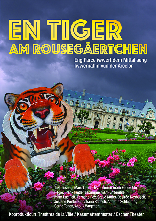 Motif Tiger am Rousegäertchen