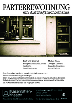 Flyer Michel Cleess Kasemattentheater